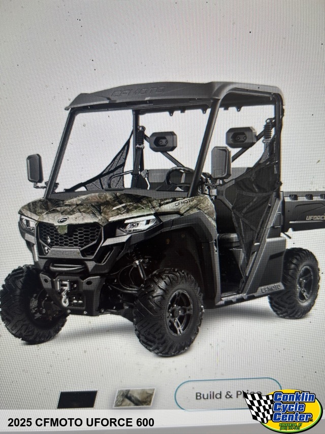 2025 CFMOTO UFORCE 600 2 Seater