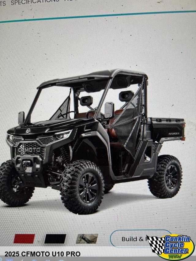 2025 CFMOTO U10 PRO 2 Seater